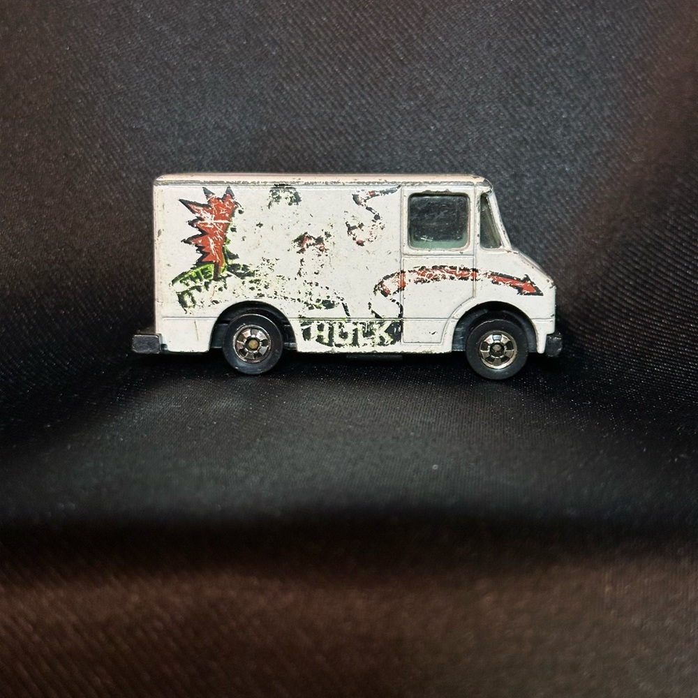 1976 Hot Wheels Scene Machines The Incredible Hulk Marvel Van